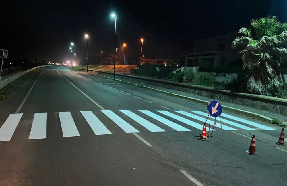 strisce pedonali via aurelia santa marinella 1