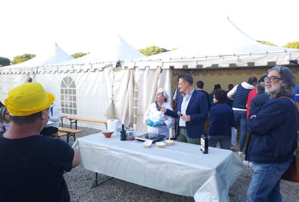 Apprezzati gli showcookings della Tassoni alla fiera al Lido di Tarquinia