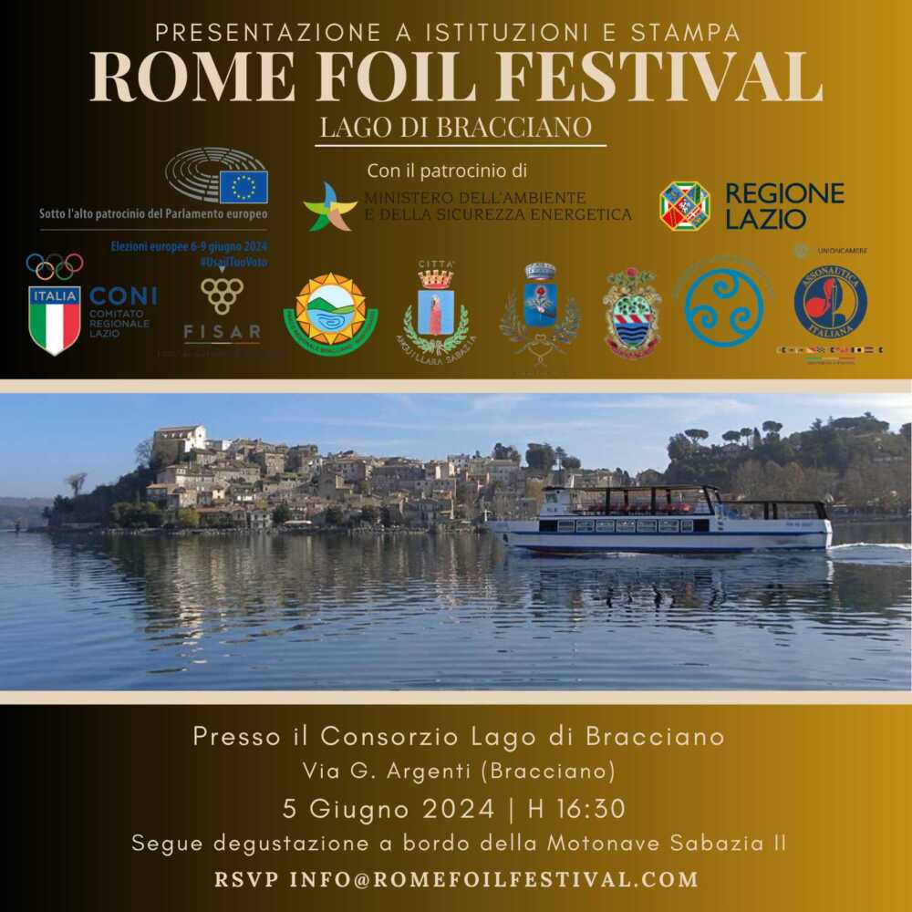 EVENTO 5 GIUGNO foil festival bracciano EVENTO 5 GIUGNO foil festival bracciano
