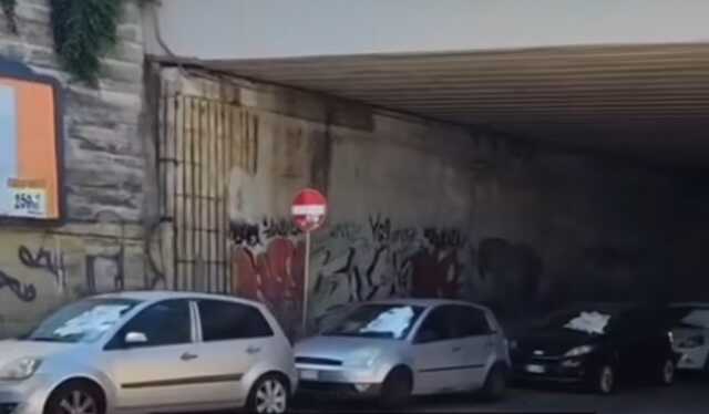 auto imbrattate casal bertone