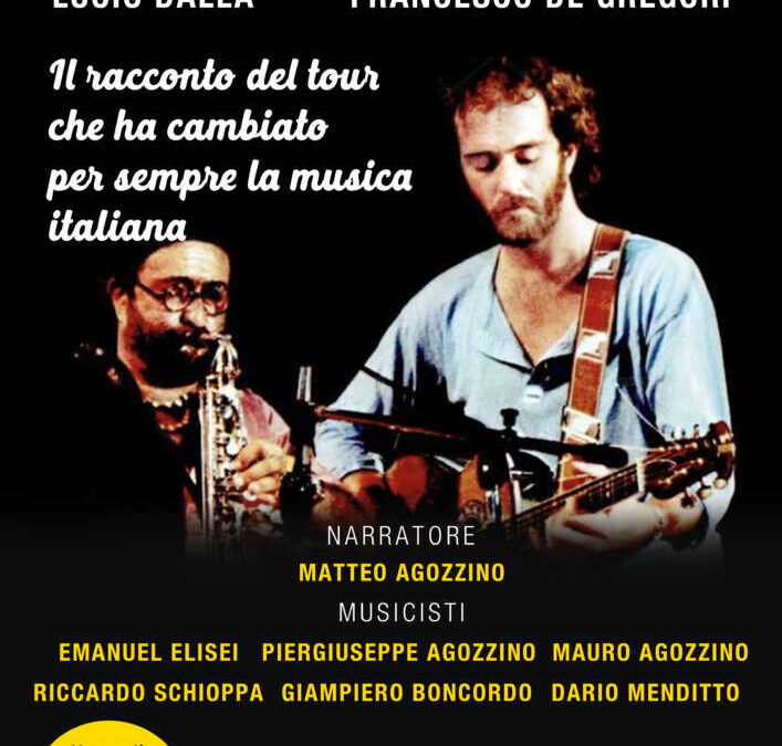 Banana Republic di Dalla e De Gregori al teatro Claudio di Tolfa