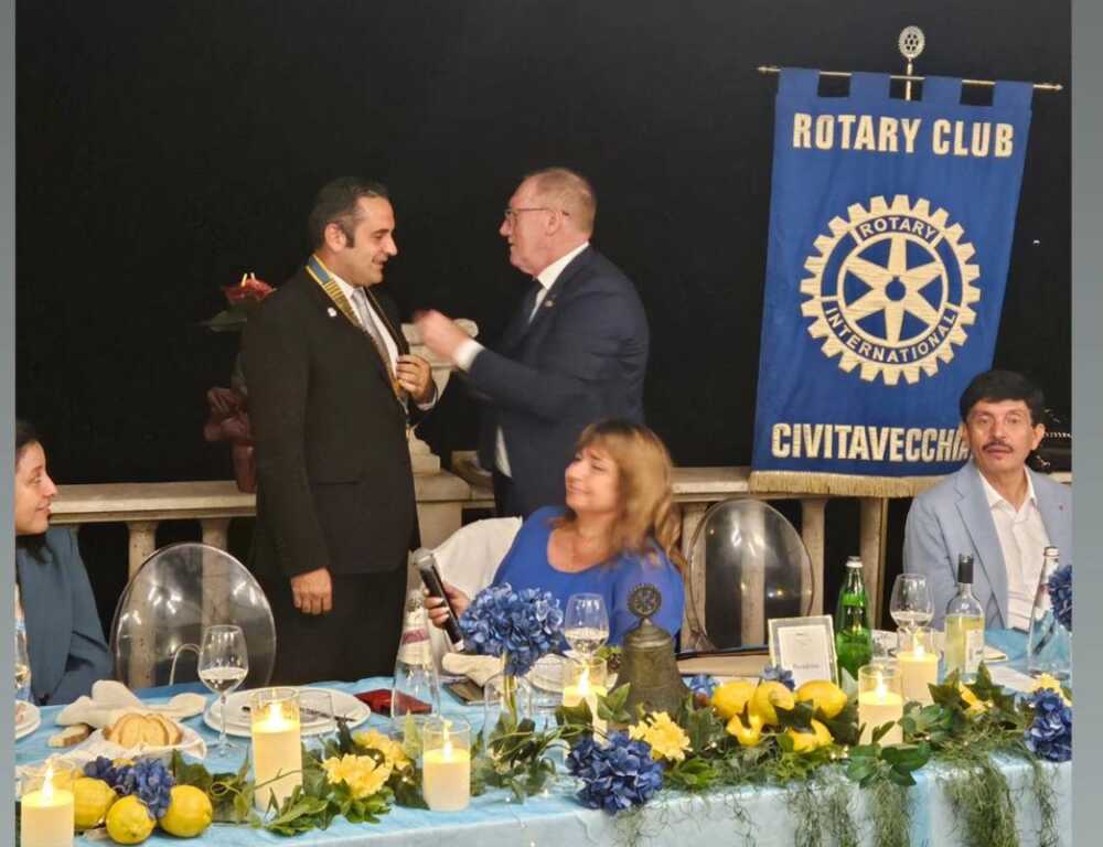 Matteo Di Bartolomeo e Luca Grossi rotary civitavecchia