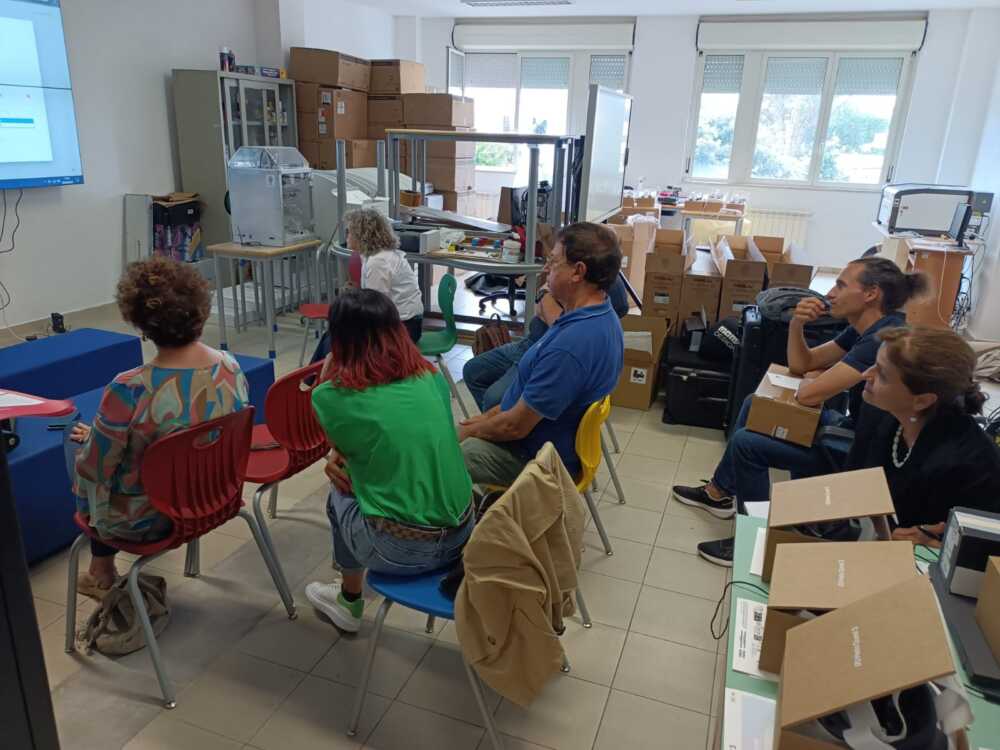 PNRR CORSO MAGGIO VISORI studenti alunni di vittorio ladispoli