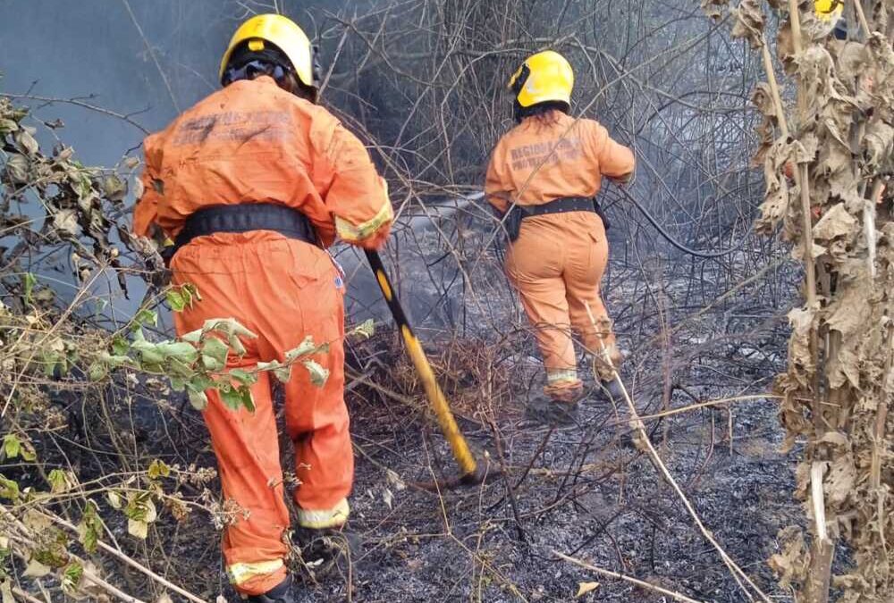 Incendio a Santa Maria di Galeria, a supporto l’Avab Bracciano