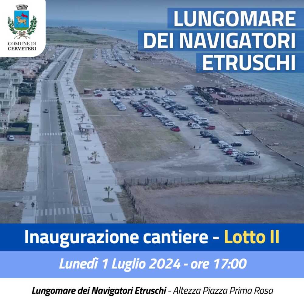 lavori lungomare navigatori etruschi lavori lungomare navigatori etruschi