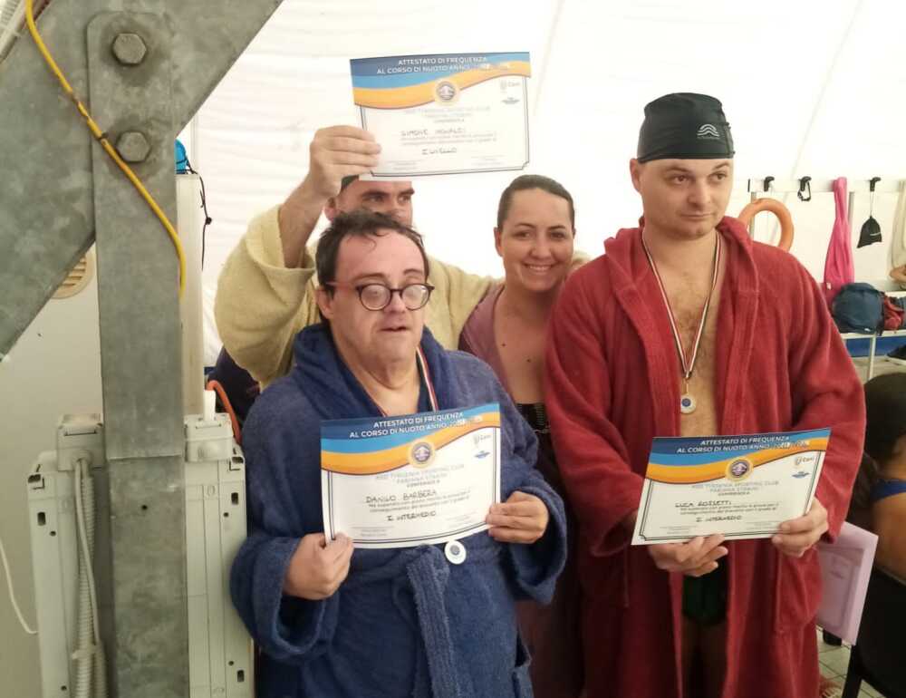 nuoto inclusivo Tyrsenia SC di Cerveteri nuoto inclusivo Tyrsenia SC di Cerveteri