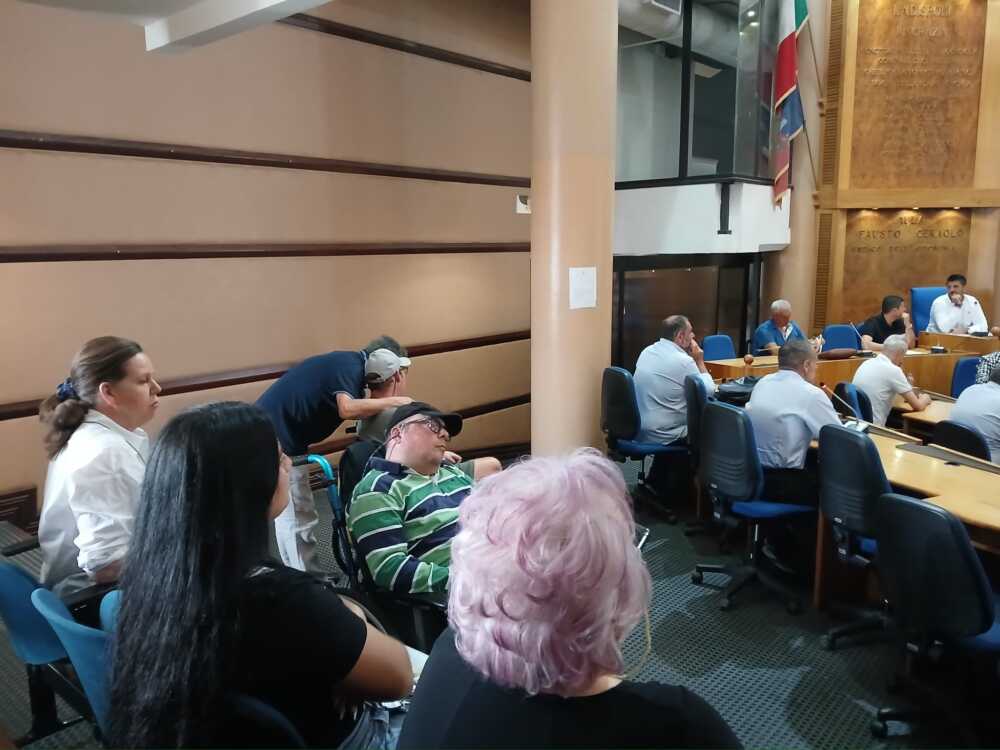 parco angeli ladispoli disabili consiglio comunale