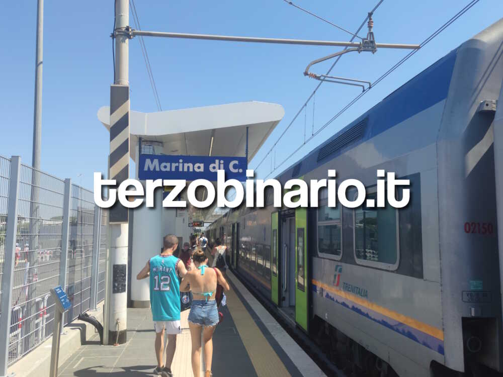stazione treno fl5 marina cerveteri vacanzieri