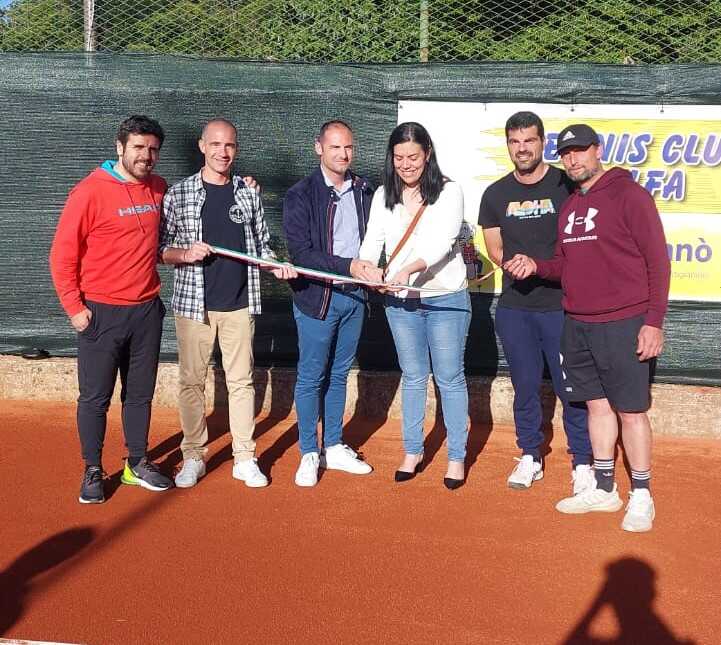 Al Tennis Club Monti della Tolfa inaugurato il campo di terra sintetica