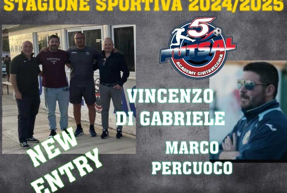 Vincenzo Di Gabriele nuovo tecnico del Civitavecchia Futsal