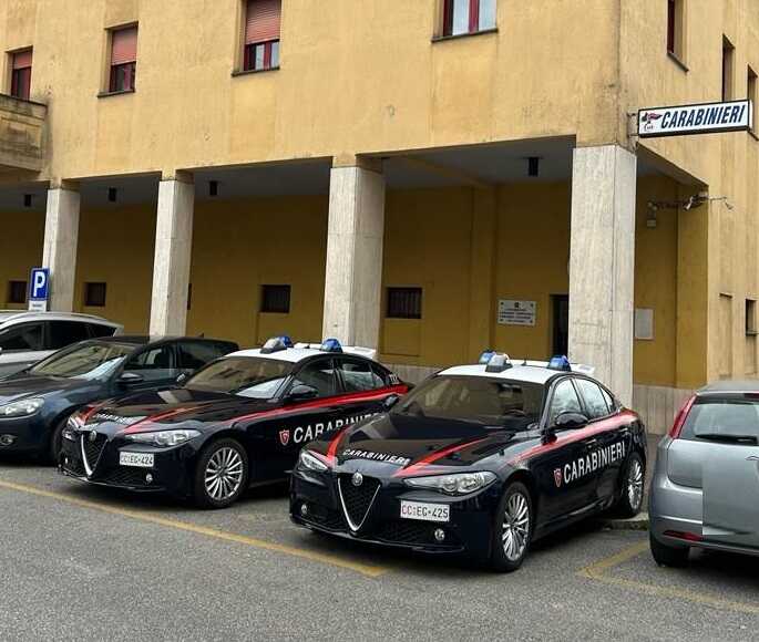 COLLEFERRO – I Carabinieri intervenuti