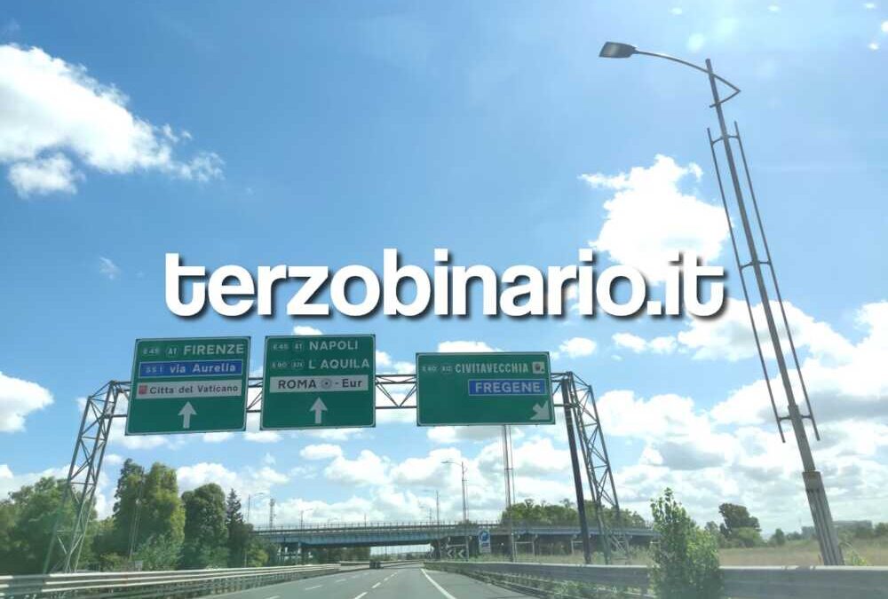 Sulla Roma-Fiumicino chiude 5 notti lo svincolo per Civitavecchia in direzione Gra