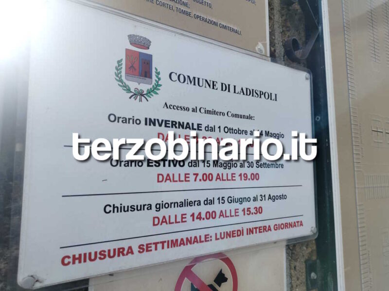 orari cimitero ladispoli