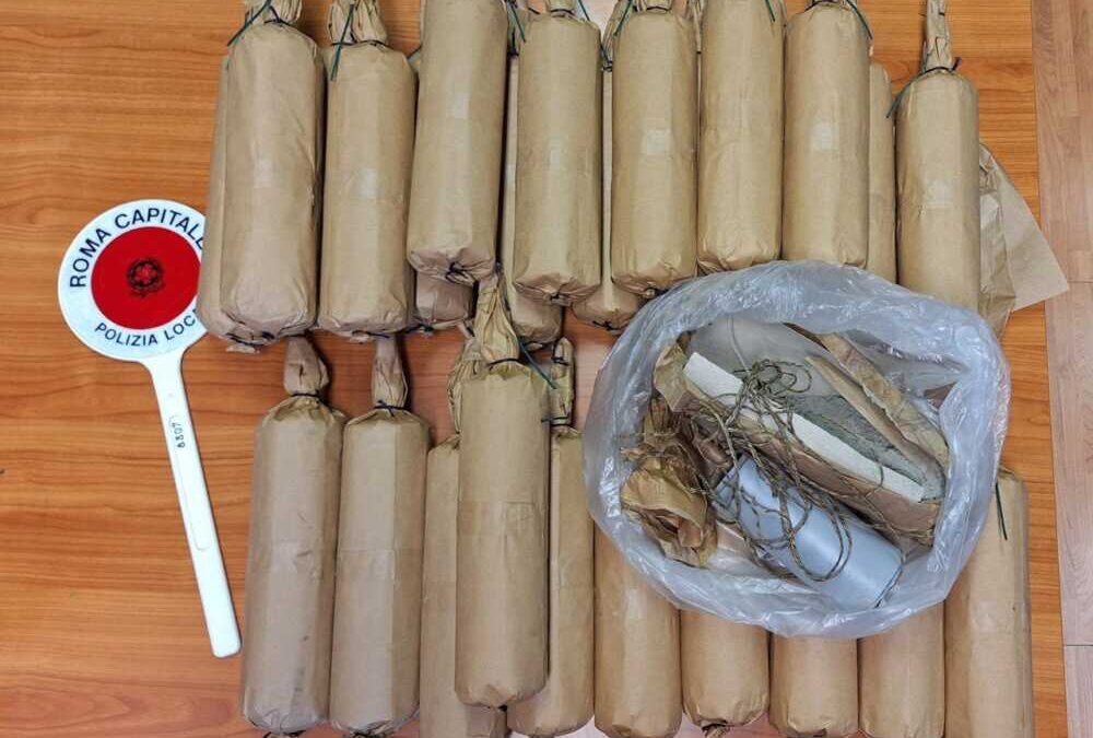 Scoperta pirotecnica: fuori d’artificio nascosti sotto il veicolo