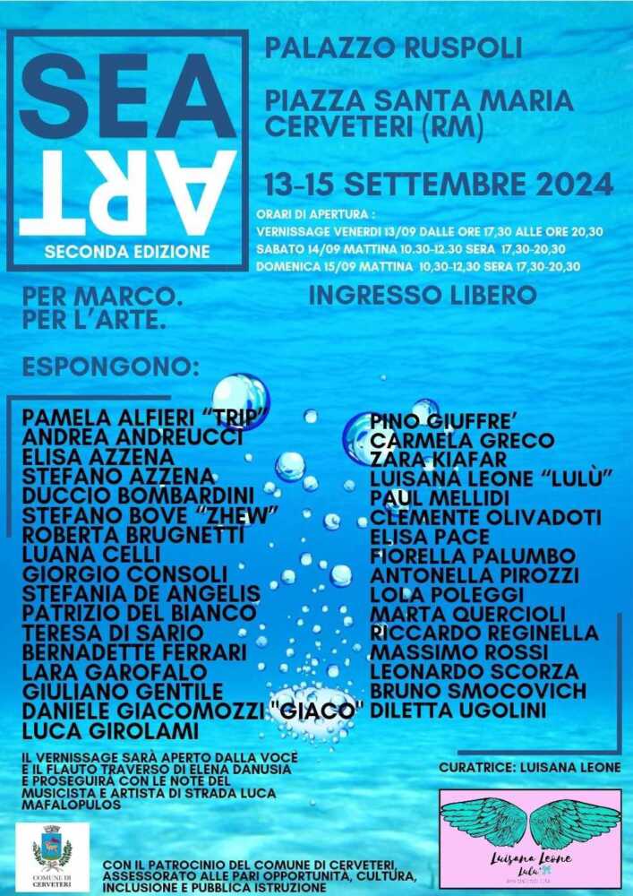 LOCANDINA SeaArt Cerveteri LOCANDINA SeaArt Cerveteri
