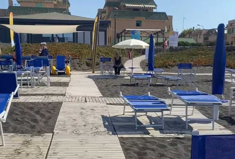 Aperta a Ladispoli la spiaggia inclusiva AcOnSea