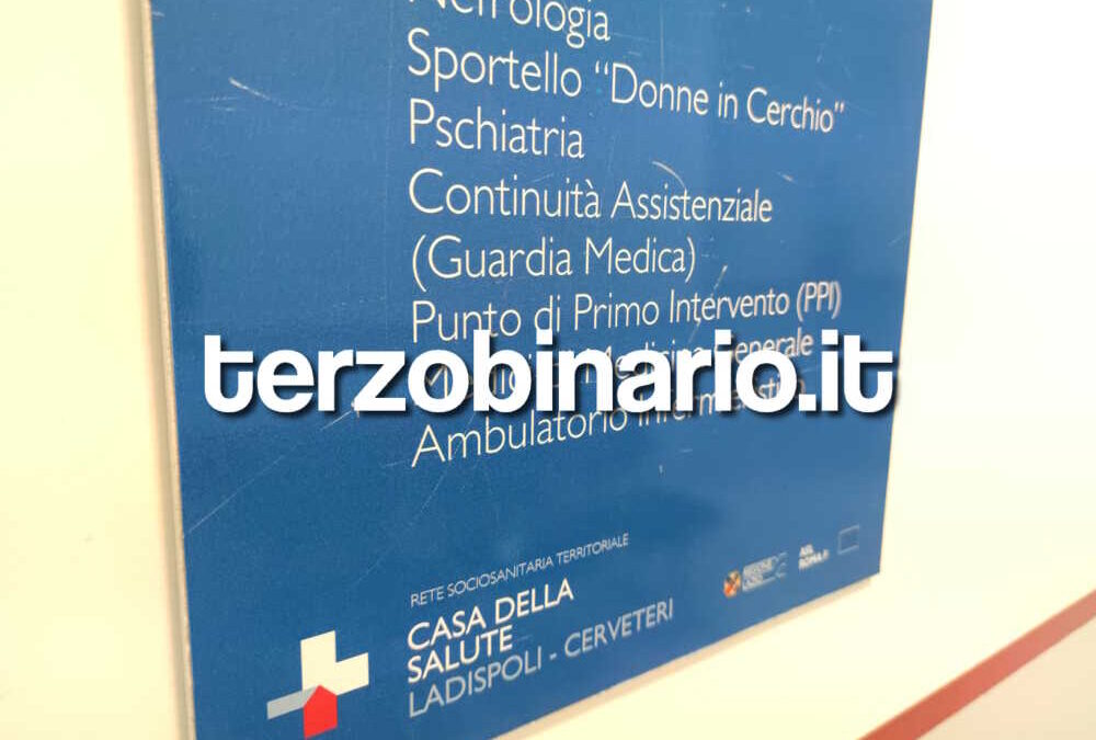 La Asl Roma 4: “Ecco gli spostamenti dalla Casa della Salute di Ladispoli”