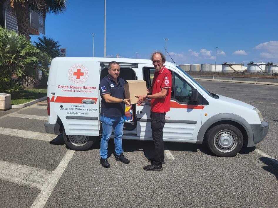 croce rossa agenzia dogane civiavecchia