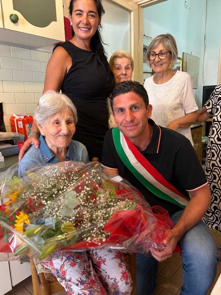 nonna anita ladispoli 106 anni