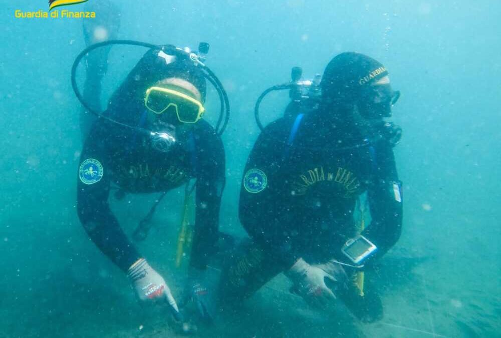 Reperti protostorici trovati dal Roan Civitavecchia nel lago di Bolsena