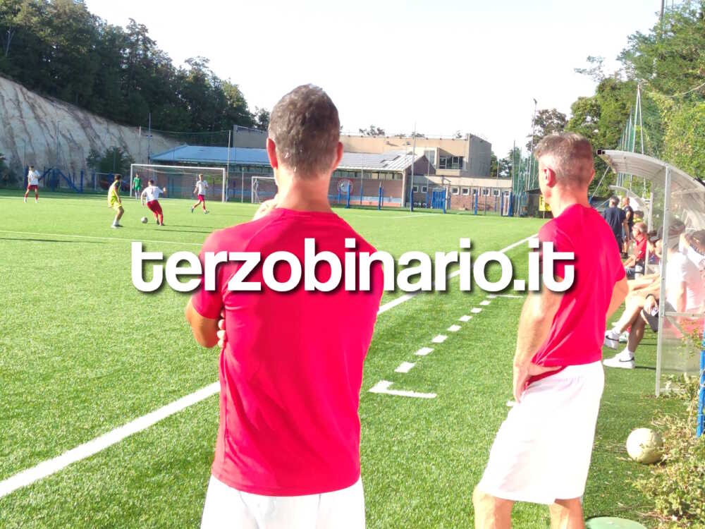 roberto macaluso matteo masini (22) Tolfa - Ladispoli juniores amichevole 13 agosto 2024