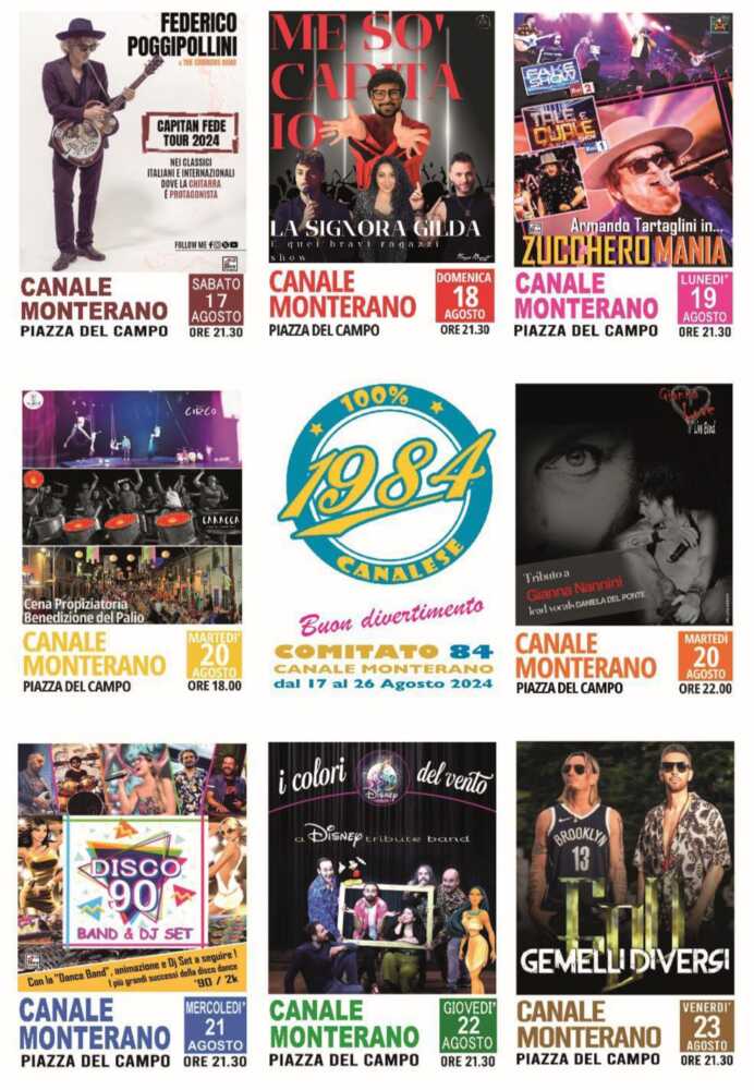 sagre canale monterano