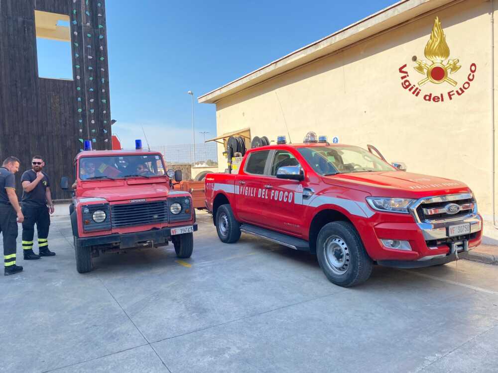 vvf vigili fuoco pompieri civitavecchia colonna caserta 2