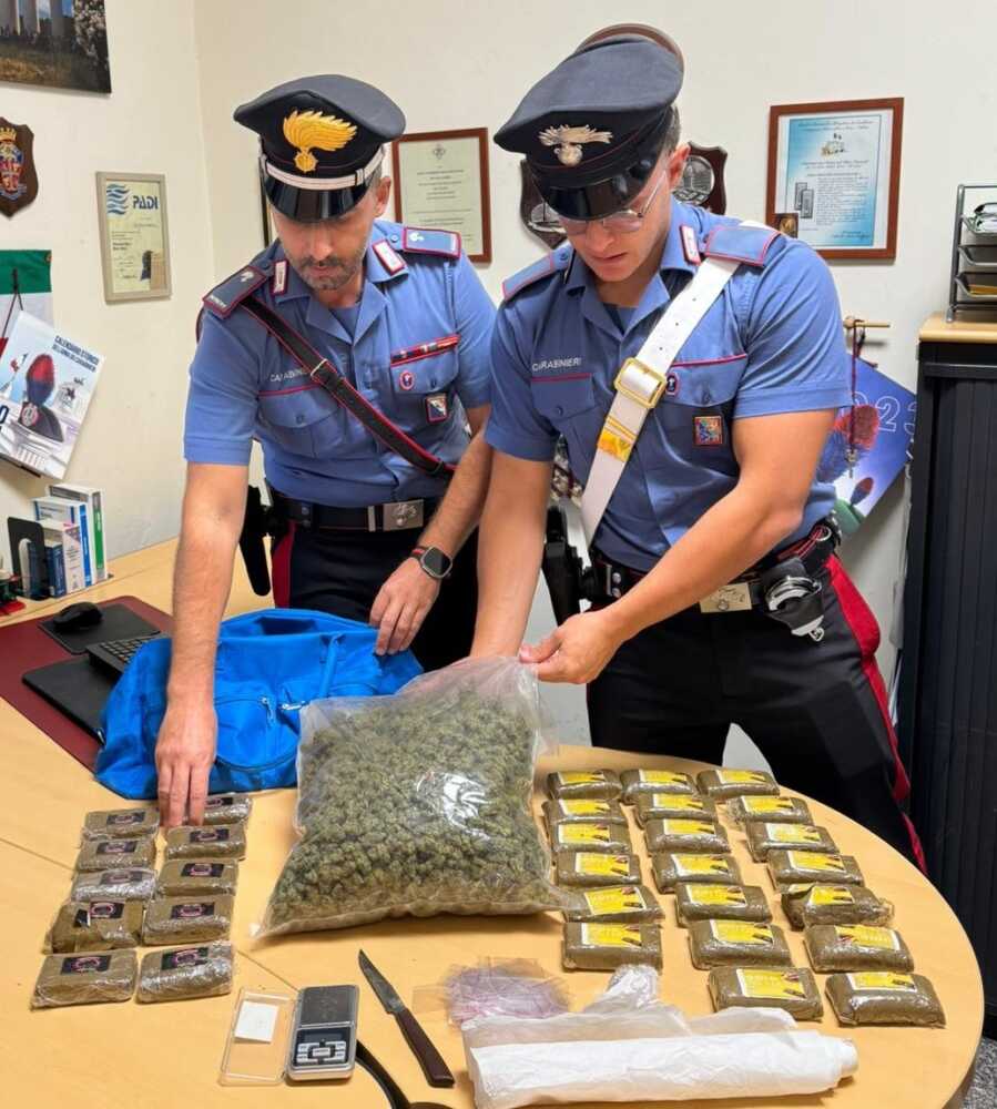 EUR - La droga sequestrata dai Carabinieri (1)