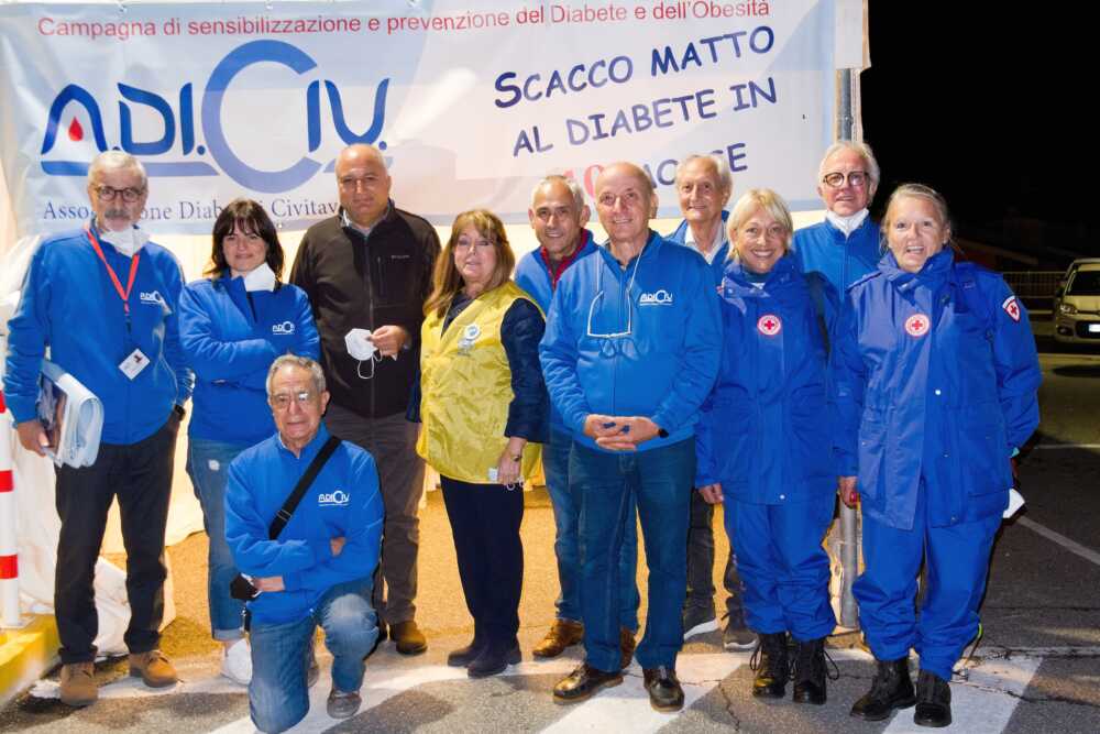 A Tolfa 45 persone al controllo per il diabete dell’Adiciv