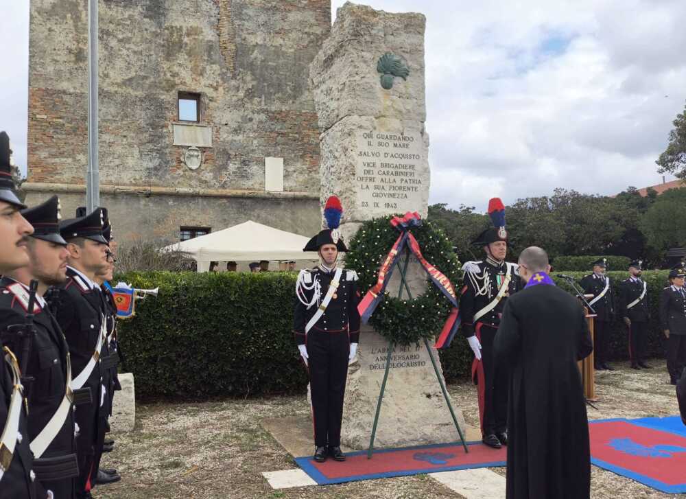 Torre di Palidoro - Commemorazione 81 anniversario Salvo D'Acquisto carabinieri