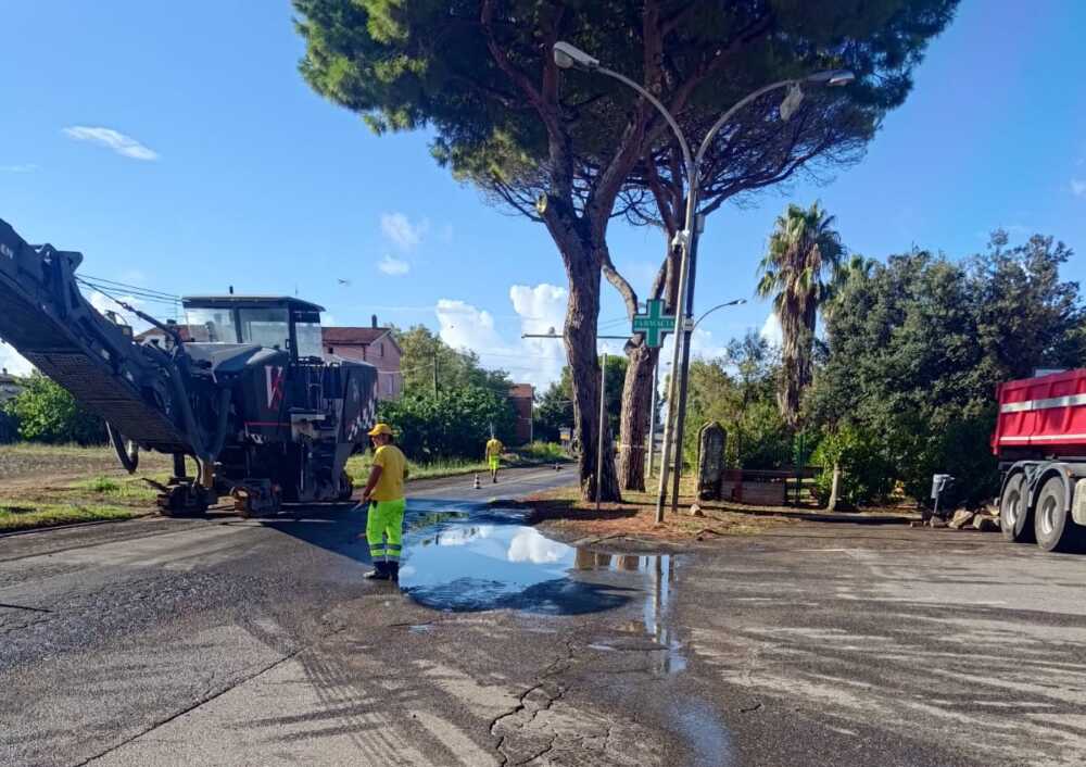 lavori pubblici due casette asfalto asfaltature cerveteri lavori pubblici due casette asfalto asfaltature cerveteri