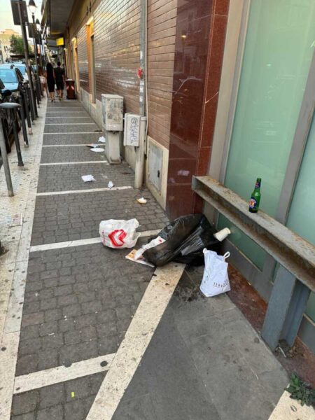 rifiuti monnezza ladispoli