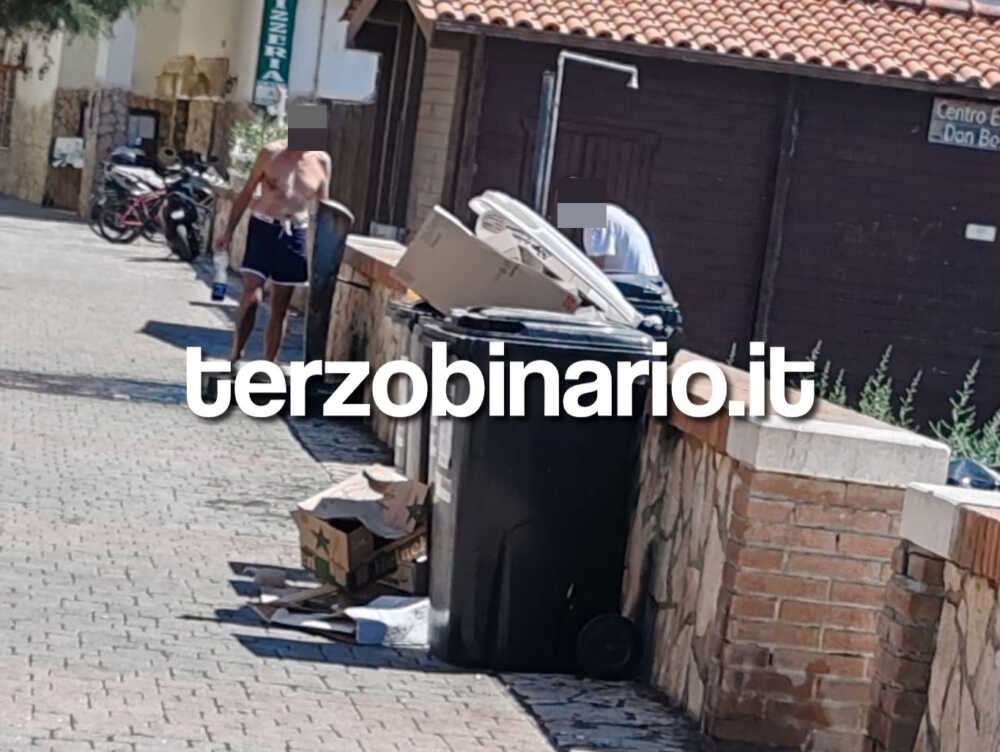 rifiuti monnezza ladispoli carrellati pieni (11)