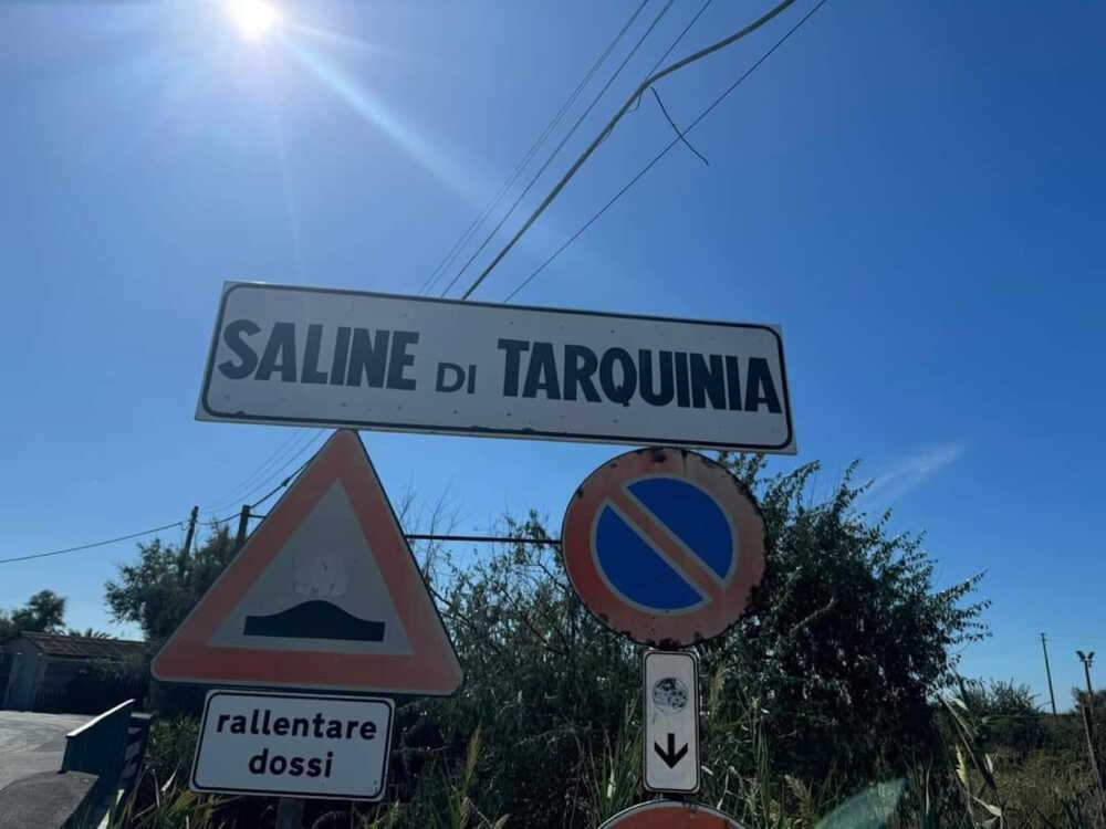 saline tarquinia cartello