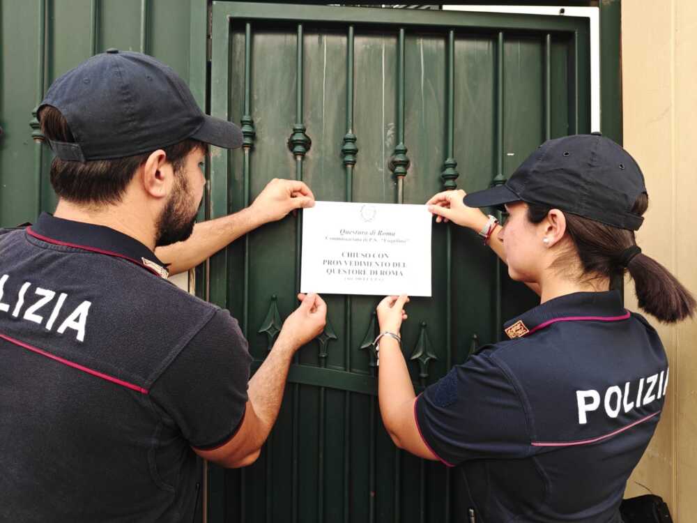 sigilli polizia questura del 16.09.2024 B&B HOTELS & HOTELS ITALY via Luttazi n. 25 .JPG sigilli polizia questura del 16.09.2024 B&B HOTELS & HOTELS ITALY via Luttazi n. 25 .JPG