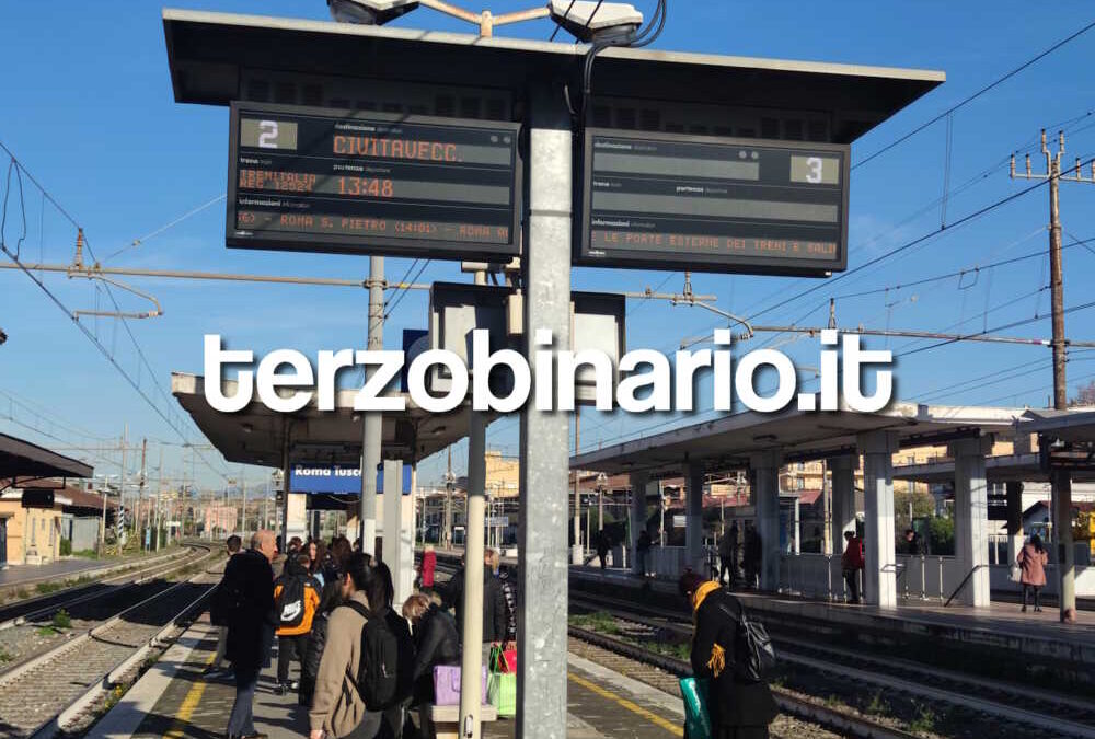 Lavori alla stazione Tuscolana, modifiche di orario per la Fl5