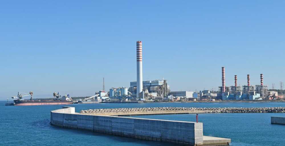torre valdaliga nord centrale-enel-civitavecchia alto torre valdaliga nord centrale-enel-civitavecchia alto