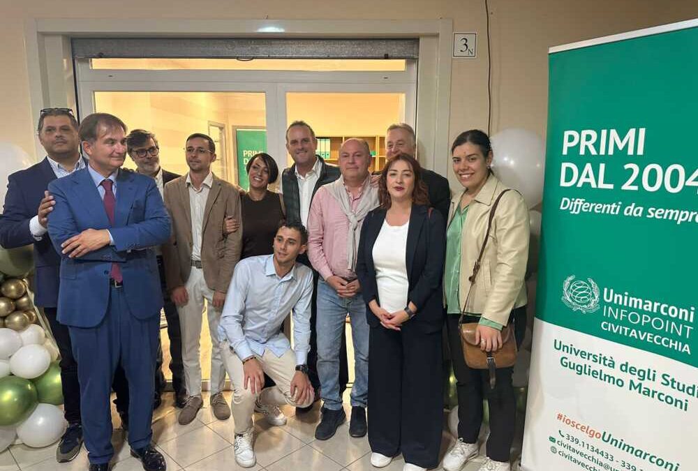 Scuola, inaugurato a Civitavecchia l’infopoint dell’UniMarconi