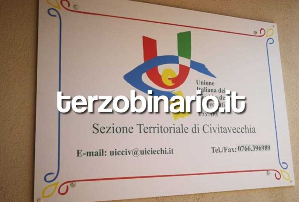 Partita la Settimana Mondiale del Glaucoma, le iniziative dell’Unione Ciechi di Civitavecchia