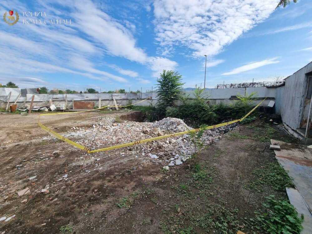 Discarica abusiva di materiale edile alla Borghesiana sequestrata da Roma Capitale municipale