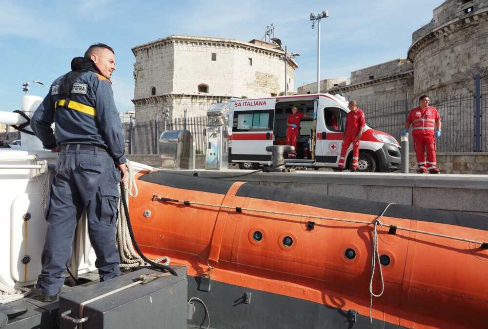 Esercitazione di soccorso in mare a Civitavecchia: è la AirsubSarex 202