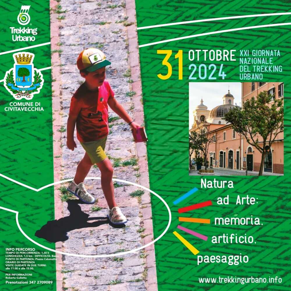 “XXI Giornata Nazionale del Trekking Urbano” civitavecchia