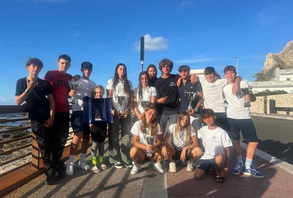 Windsurf, ancora tanti podi per i giovanissimi della Lega Navale Civitavecchia