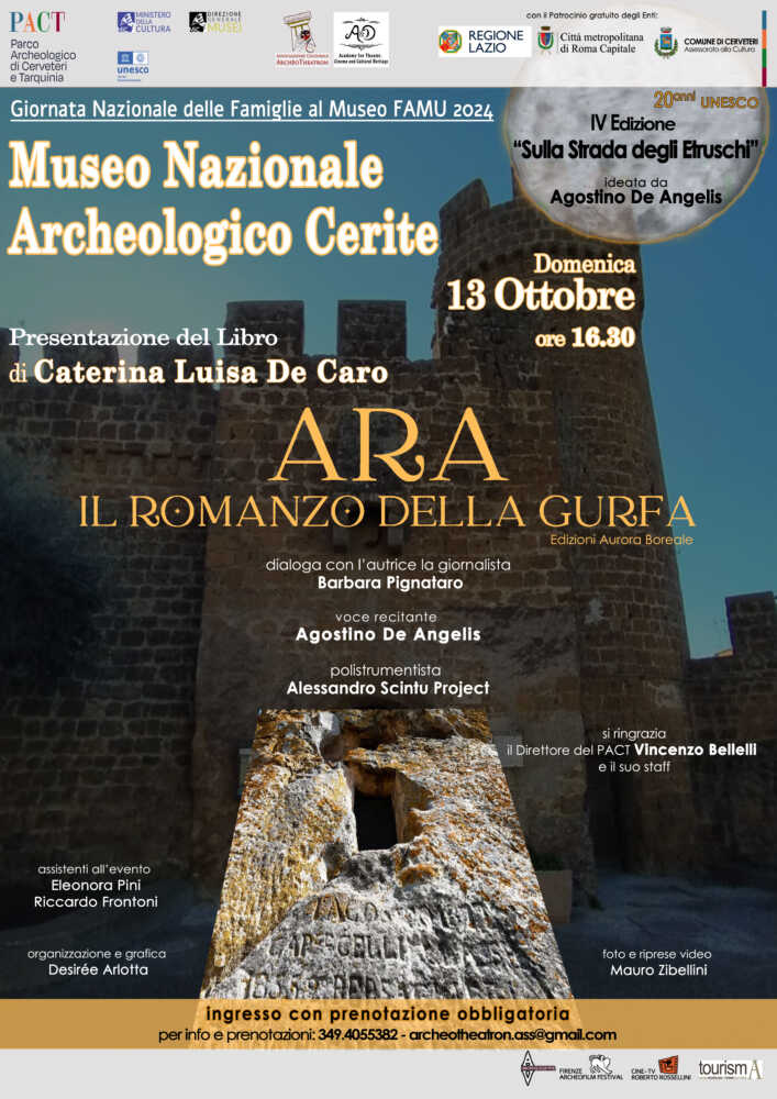 locandina presentazione De Caro 13_10_24 Museo PACT Cerveteri locandina presentazione De Caro 13_10_24 Museo PACT Cerveteri 1