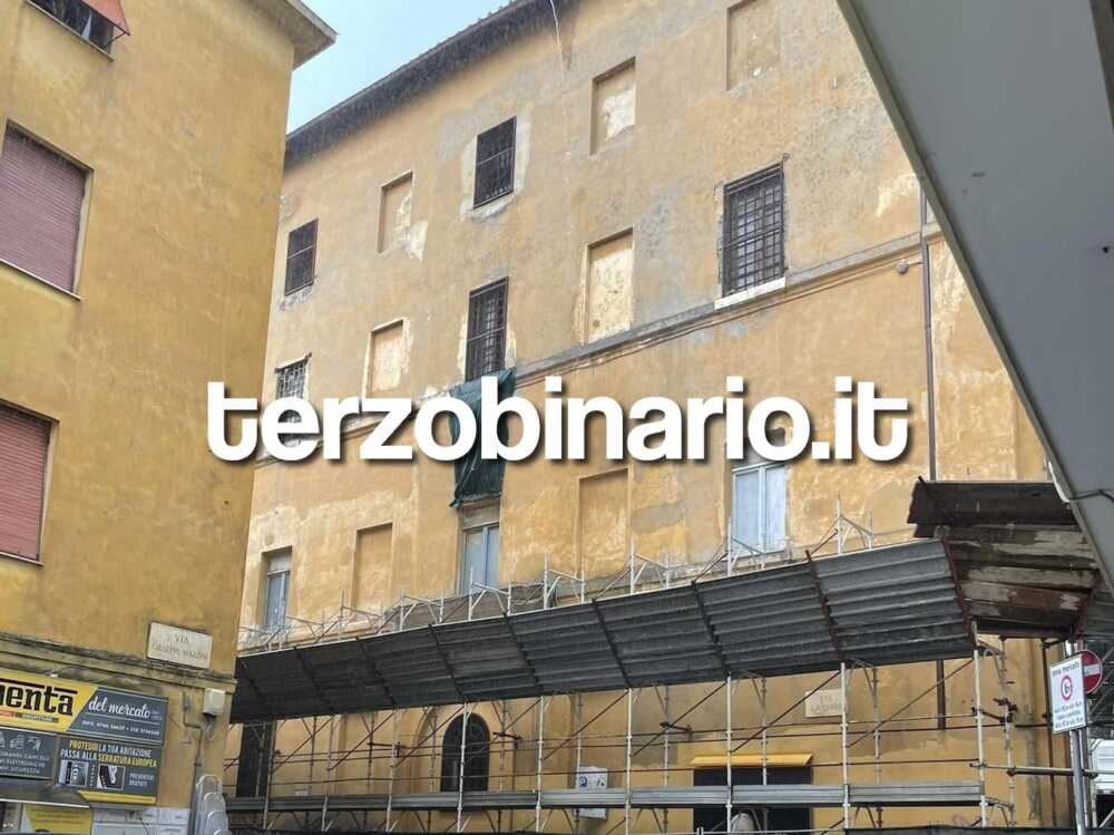 ponteggio carcerette via granari civitavecchia 1