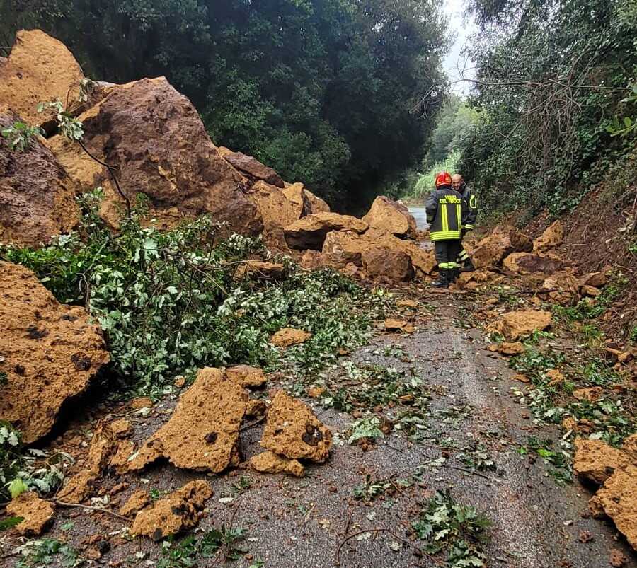 smottamento via di ceri cerveteri vvf vigili del fuoco pompieri prociv 2 via di ceri cerveteri vvf vigili del fuoco pompieri prociv 4