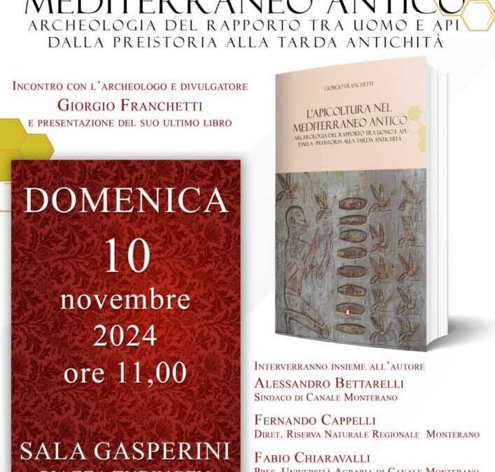 “L’apicoltura nel Mediterraneo antico”, il libro presentato a Canale Monterano