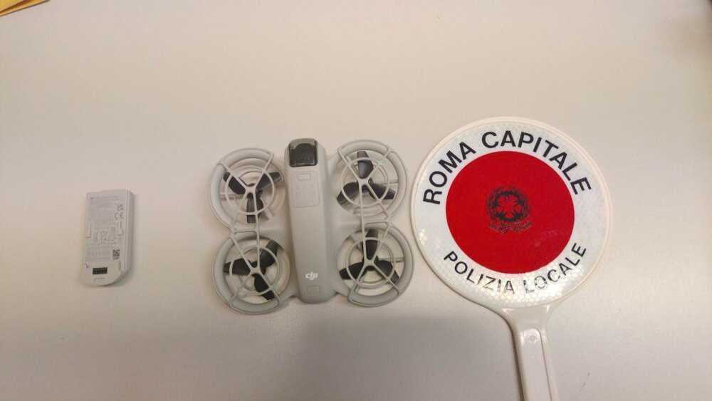 Drone municipale roma capitale