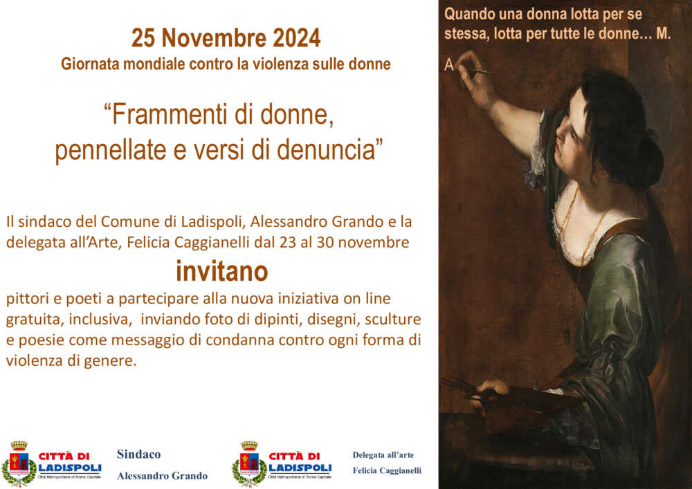 Locandina Frammenti di donne Ladispoli