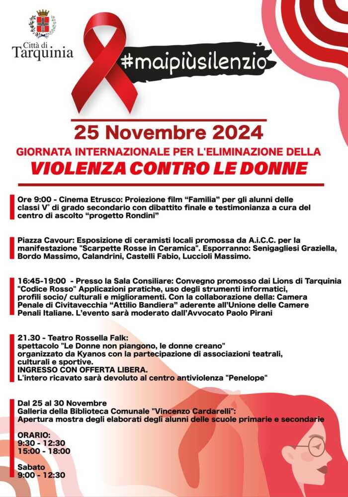 Locandina tarquinia donne